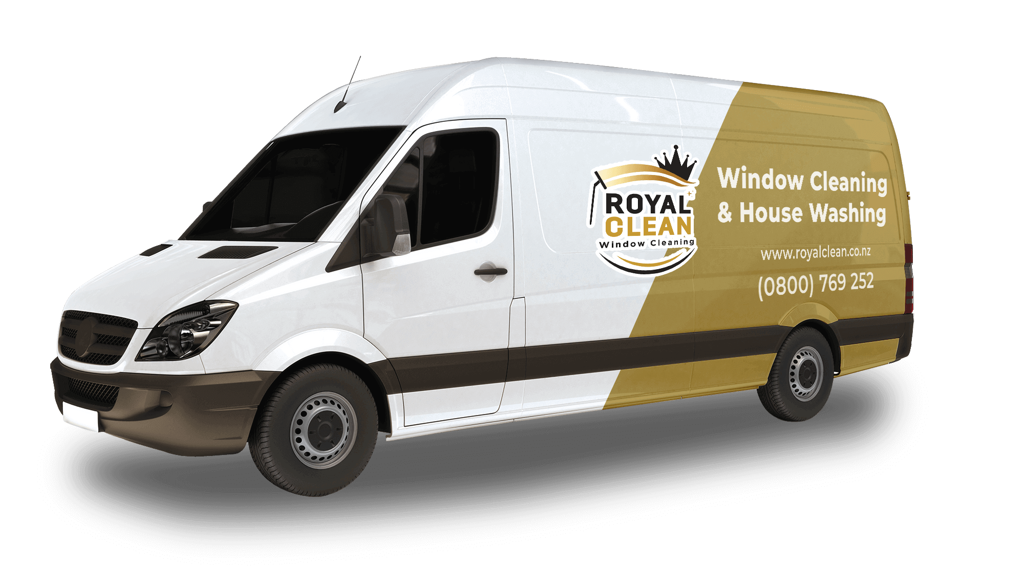 Royal Clean Window Cleaning and House Washing Van 1